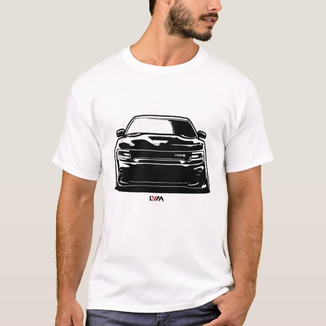 T-shirt Dodge Charger SRT 2015-2023 (Devant)
