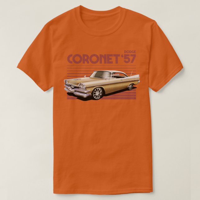 T-SHIRT DODGE CORONET (Design devant)