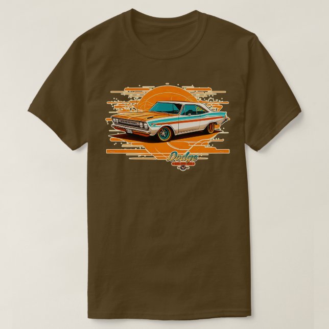 T-shirt Dodge Dart Très Petit Muscle (Design devant)