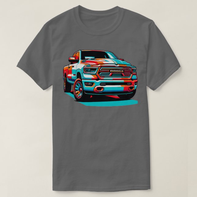 T-shirt Dodge Ram 1500 11 (Design devant)