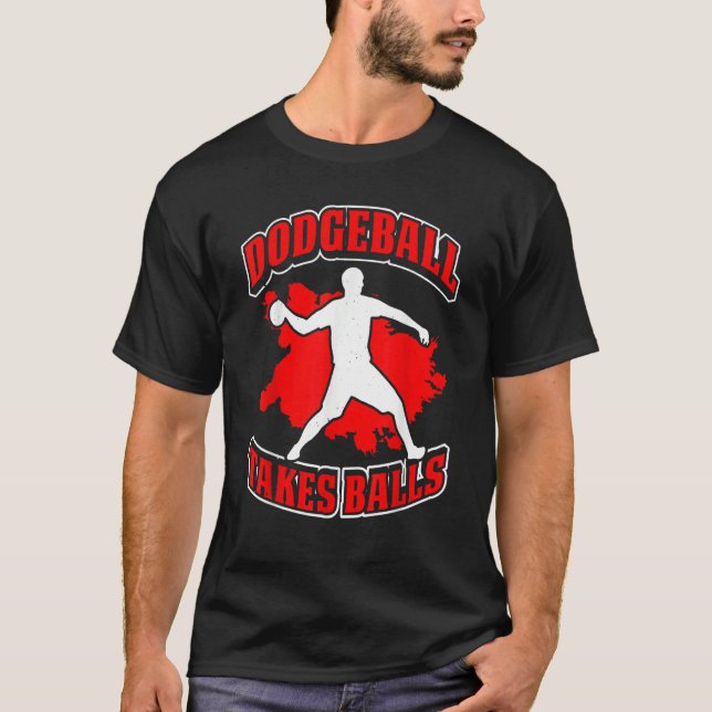 T-shirt Dodgeball Player Dodgeball Coach Dodgeball Champio (Devant)