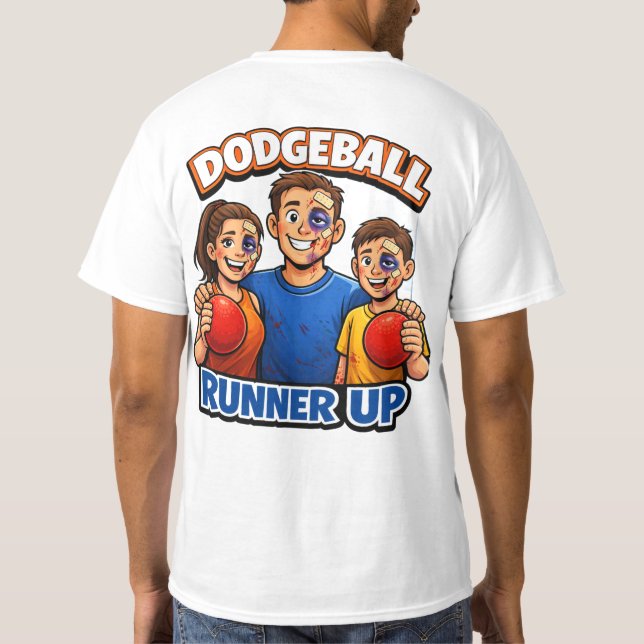 T-shirt dodgeball runner up (Dos)