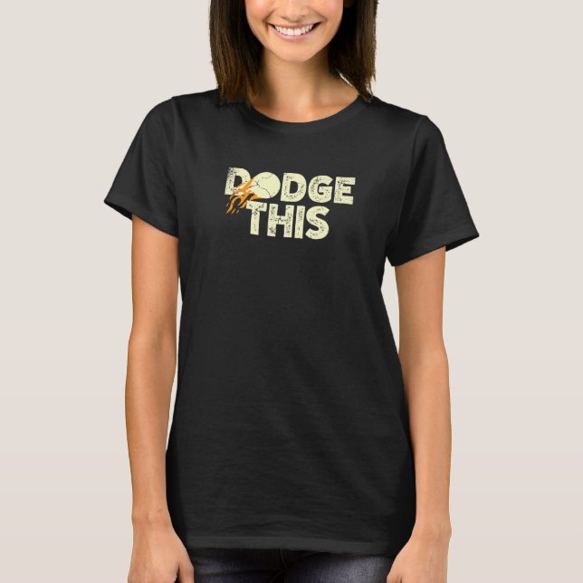 T-shirt Dodgeballer Sport Dodgeball Player (Devant)