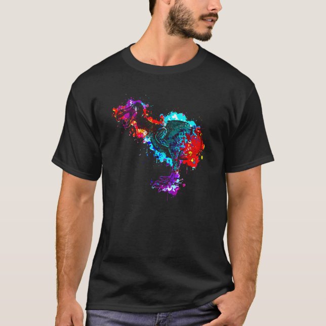 T-shirt Dodo Bird Extinct Prehistoric Animal Mauritius Col (Devant)