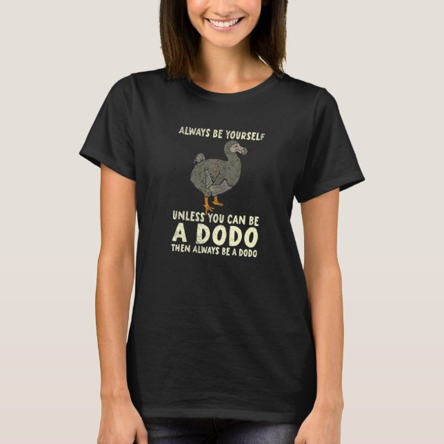 T-shirt Dodo Oiseau Préhistorique (Devant)