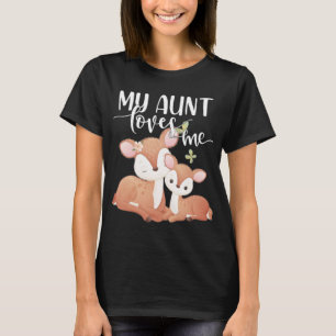T-shirt Doe et Fawn Ma tante m'aime