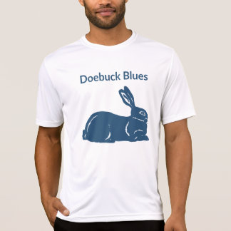T-shirt Doebuck Blues Rare, Héritage Rabbit Activewear