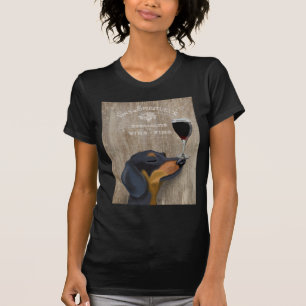 T-shirt Dog Au Vin Dachshund