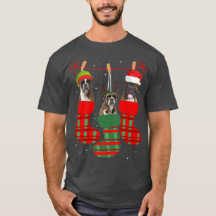 T-shirt Dog Boer Christmas Socks Funny Xmas Pajama Pet Pup