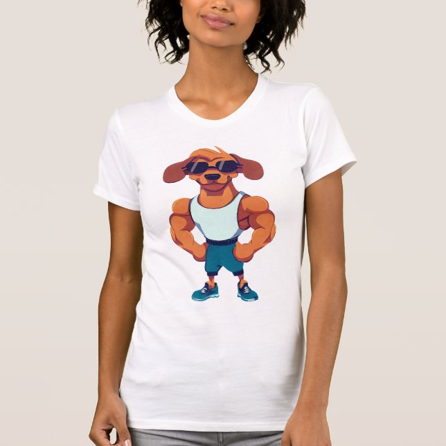T-shirt Dog Gym (Devant)