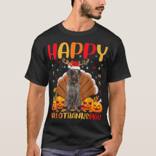 T-shirt Dog Lover Happy German Wirehaired Pointer Dog Hell