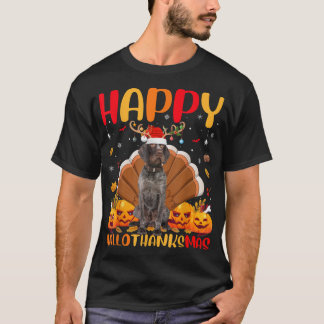 T-shirt Dog Lover Happy German Wirehaired Pointer Dog Hell