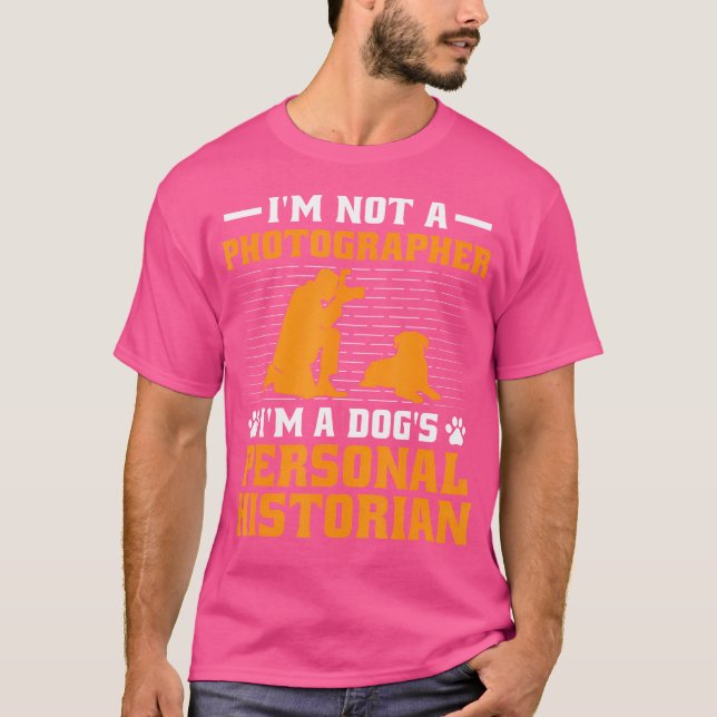 T-shirt Dog Lover Photography Loves Dog Photographer Dogs  (Devant)