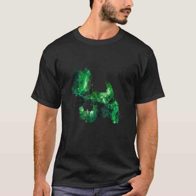 T-shirt Dog Mom Dog St Patrick's Day Westie Mom Mens Women (Devant)