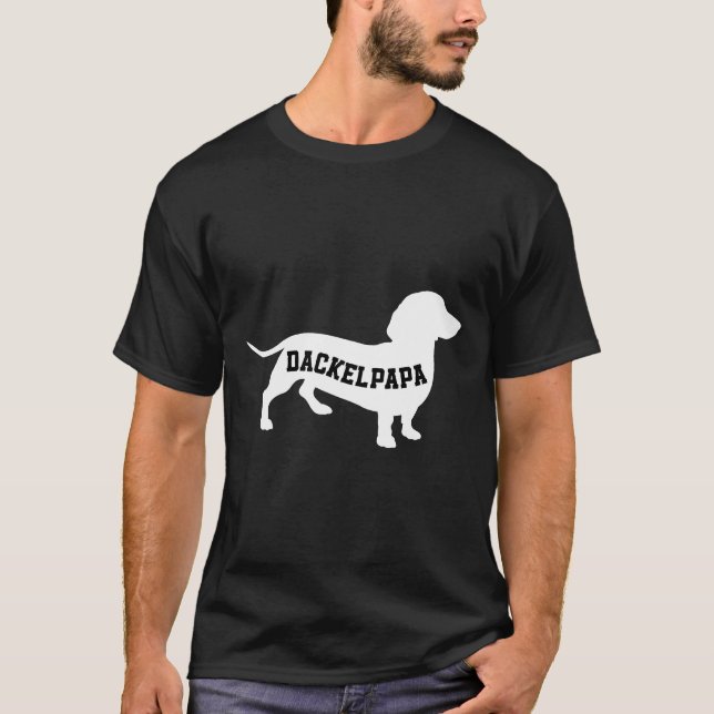 T-shirt Dog Owner Teckel Dogs Dog Lover (Devant)