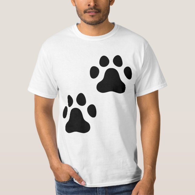 T-shirt Dog Paw (Devant)