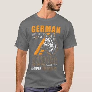 T-shirt Dog Protection Chien Chien race Allemand amies fil