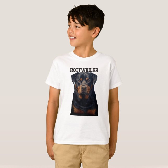 T-shirt Dog Rottweiler (Devant entier)