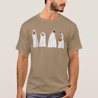 T-shirt Dog Treat Or Treating Pajamas Jackolantern Ghost H