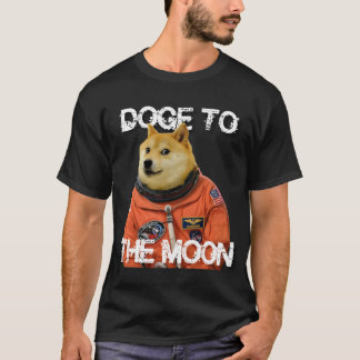 T-shirt DOGE à la lune
