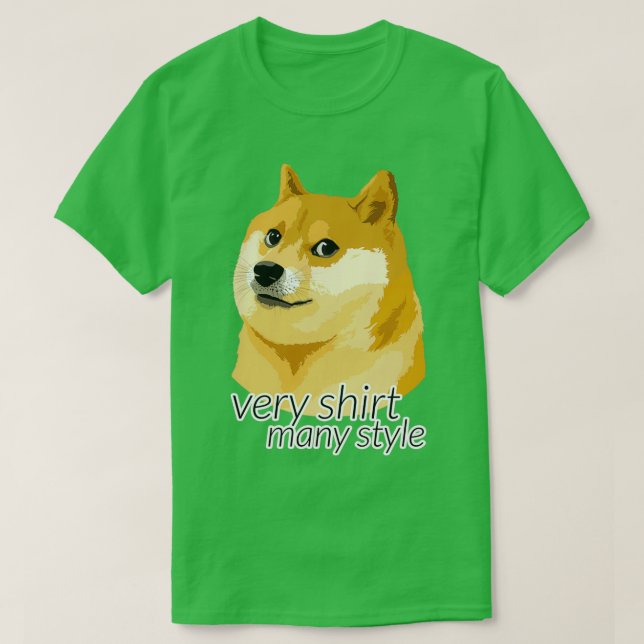 T-shirt DOGE Ajusté pour chaque produit (Design devant)