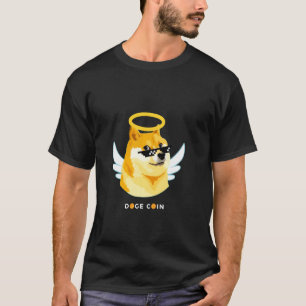 T-shirt Doge Coin Shiba & Akita Inu Dogecoin À La Lune C