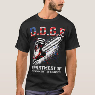 T-shirt DOGE Ministère De L'Efficacité Gouvernementale