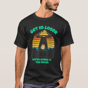 T-shirt Doge pour hommes Dogecoin Doge Wow Crypto 