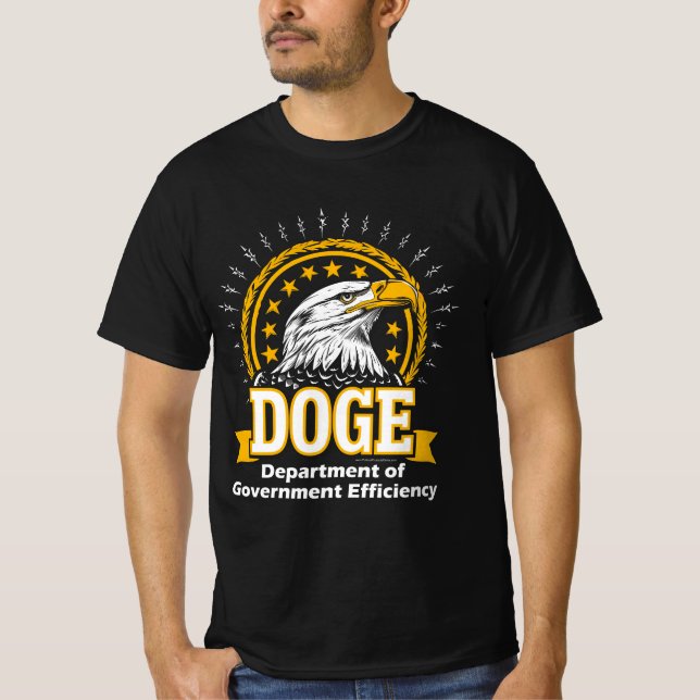 T-shirt DOGE Président Donald Trump 47ème Citation de mème (Devant)
