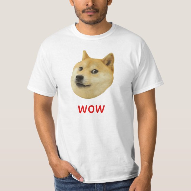 T-shirt Doge très wow beaucoup de chien un tel Shiba Shibe (Devant)