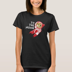 T-shirt Dogecoin à la Chemise Lune, Hodl Doge Coin Crypto