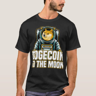 T-shirt Dogecoin À La Lune