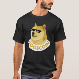 T-shirt Dogecoin À La Lune Cool Doge Coin Crypto Curre