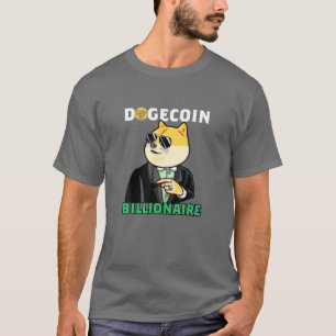 T-shirt Dogecoin Billionaire