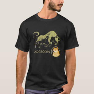 T-shirt DOGECOIN Crypto BULLRUN DOG MEME Cryptomonnaie BU