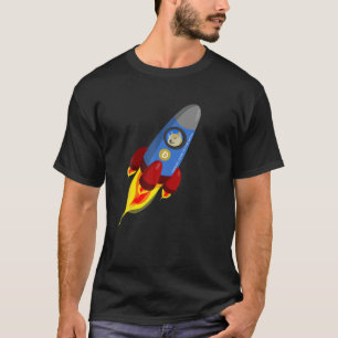 T-SHIRT DOGECOIN DOGE COIN SHIBA INU HODL ROCKET AU MO