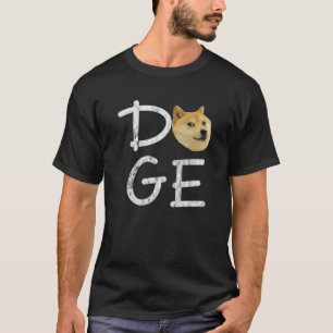 T-shirt Dogecoin Doge HODL Crypto Top Mème Funny Hodler S
