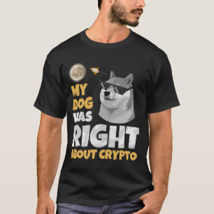 T-shirt Dogecoin Dogecoin Coin Doge Crypto Hommes Femmes