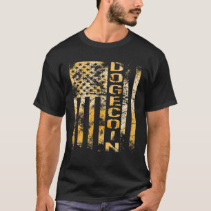 T-shirt Dogecoin Dogecoin Coin Dogecoin Hommes Femmes Retr