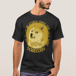 T-shirt Dogecoin, En Dogecoin Nous Avons Confiance À Mème