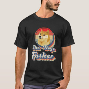 T-shirt Dogecoin Fête des pères Doge Doge Funny Père Crypt