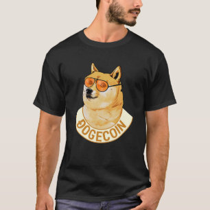 T-shirt Dogecoin Funny CryptoCurrency meme HODL