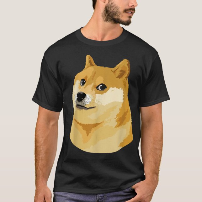 T-shirt Dogecoin Just Doge  (Devant)