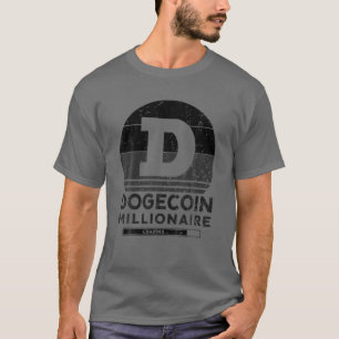 T-shirt Dogecoin Miner Dogecoin Millionaire Vintage