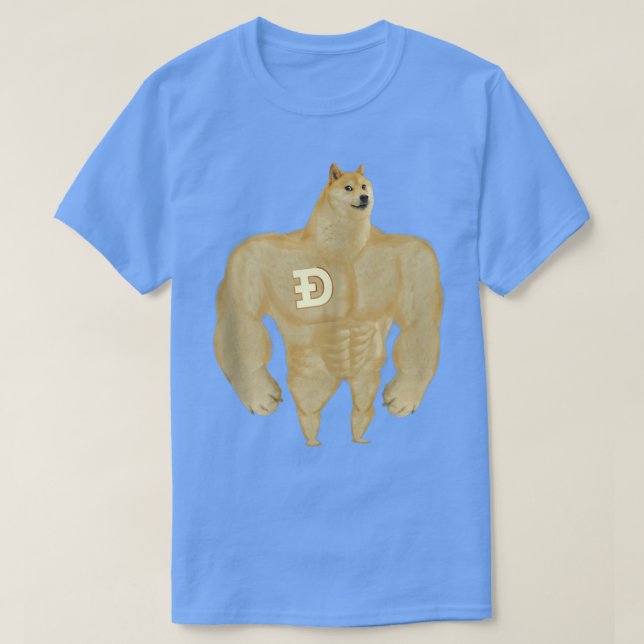 T-shirt Dogecoin Pump Doge Cryptomonnaie M (Design devant)