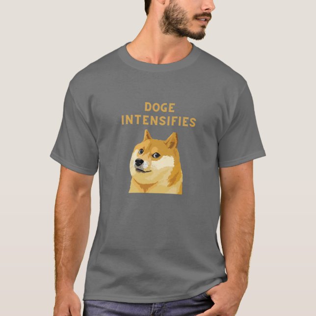 T-shirt Dogecoin renforce la crypto-monnaie (Devant)