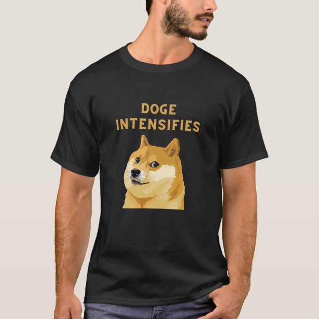 T-shirt Dogecoin renforce la crypto-monnaie (Devant)