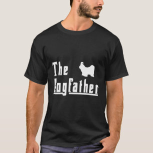 T-shirt Dogfather Shih Tzu Dog Mens Fête des pères Cadeau 
