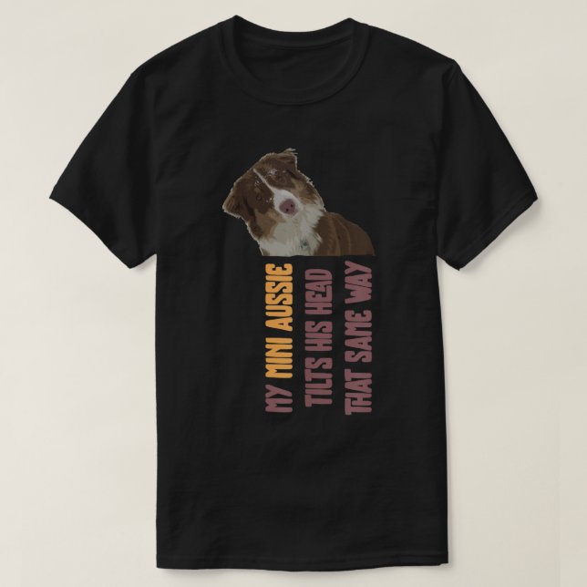 T-shirt Doggie Propriétaire de chien animal de compagnie A (Design devant)