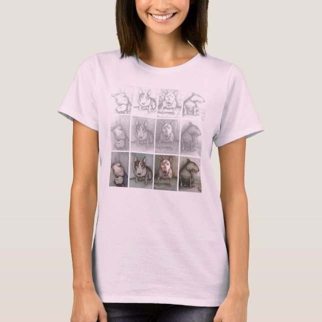 T-shirt doggie retrospect (Devant)